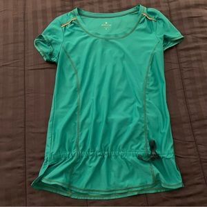 Athleta Activewear Green Workout Top Size Small